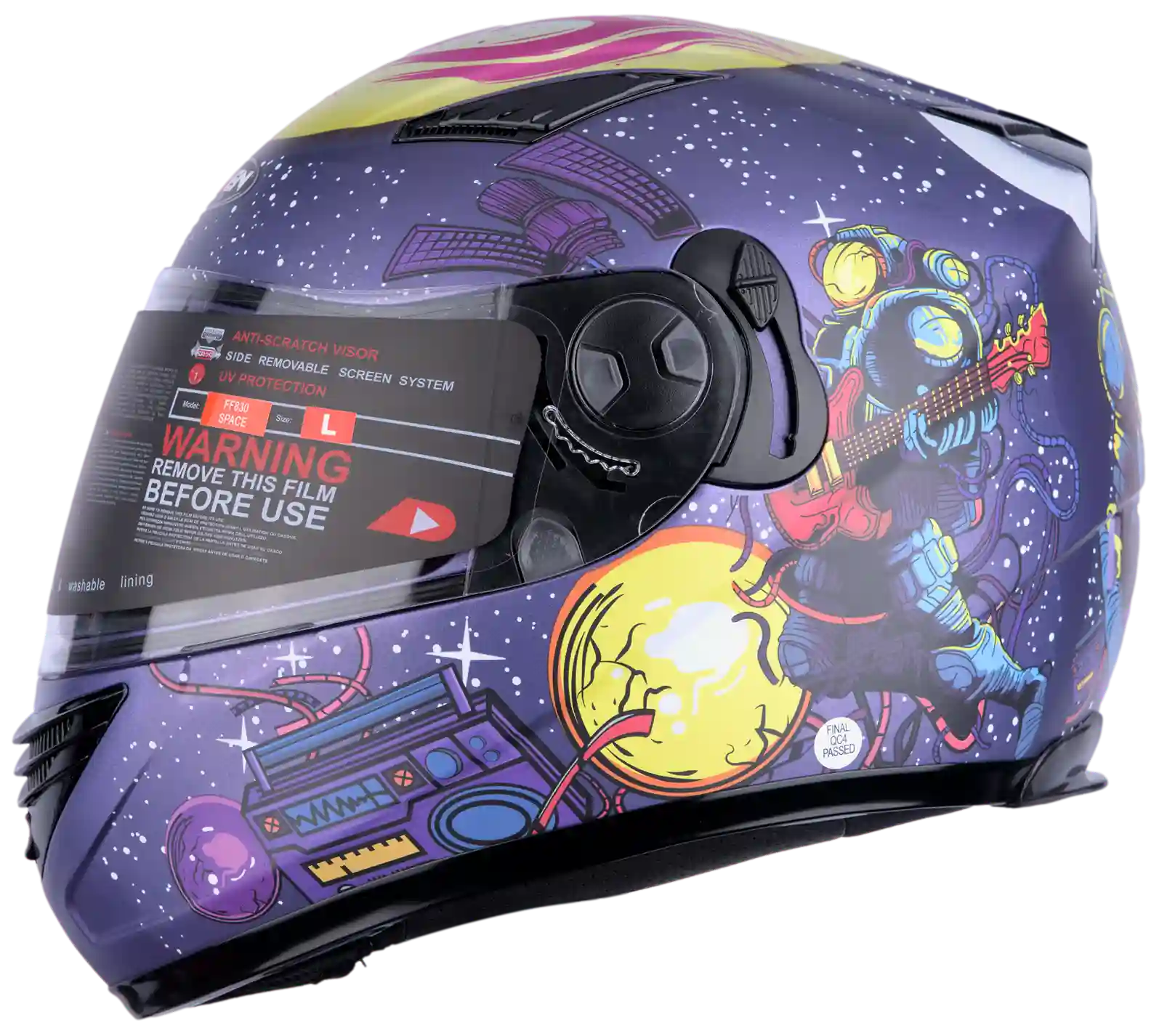 CASCO HOKEN 830 SPACE VIOLETA MATE